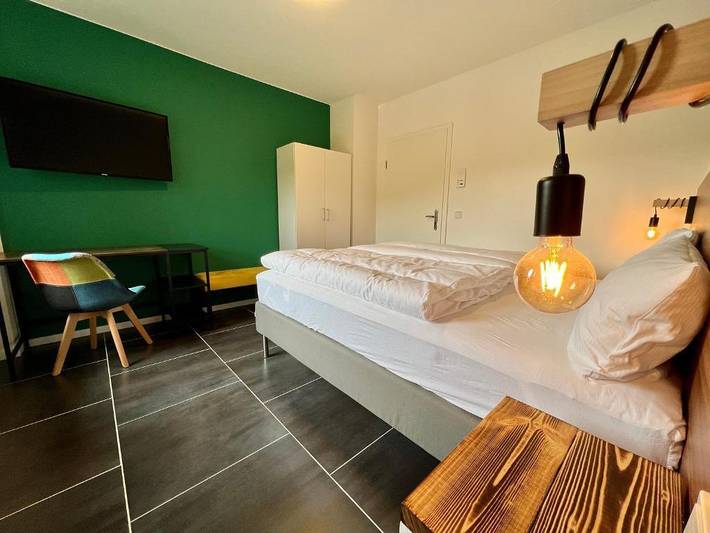 Doppelzimmer mit Gemeinschaftsküche in Nohfelden, Bostalsee