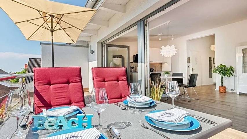 Ferienhaus für 5 Personen, mit Balkon, mit Haustier in Meeschendorf