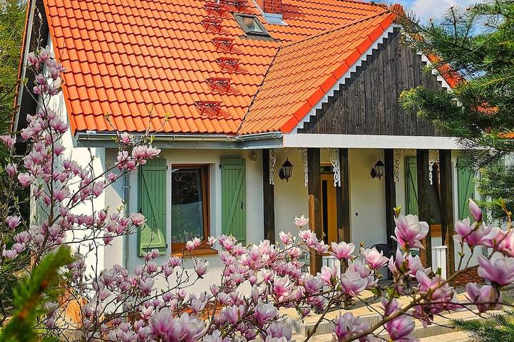 Ferienhaus für 7 Personen, mit Terrasse und Garten sowie Sauna, mit Haustier - 1