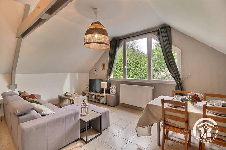 Gîte pour 4 personnes, avec Jardin et Vue à Tréméreuc