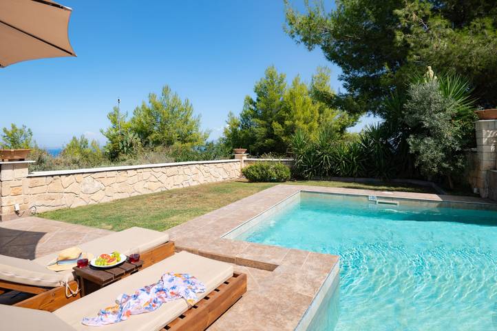 Villa für 3 Personen, mit Whirlpool und Sauna sowie Garten in Chalkidiki - 2