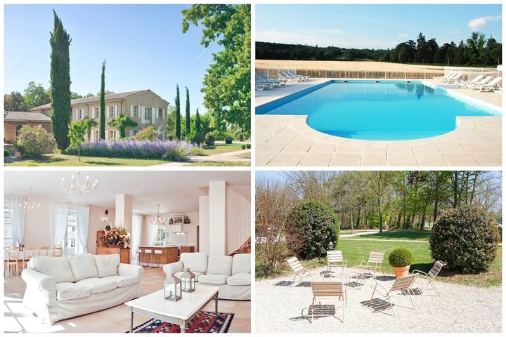 Gîte pour 8 personnes, avec piscine à Divajeu - 3