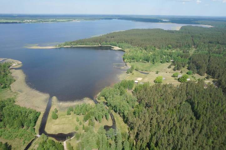 Bungalow für 5 Personen, mit Terrasse und Sauna sowie Seeblick und Ausblick in Lettland - 3