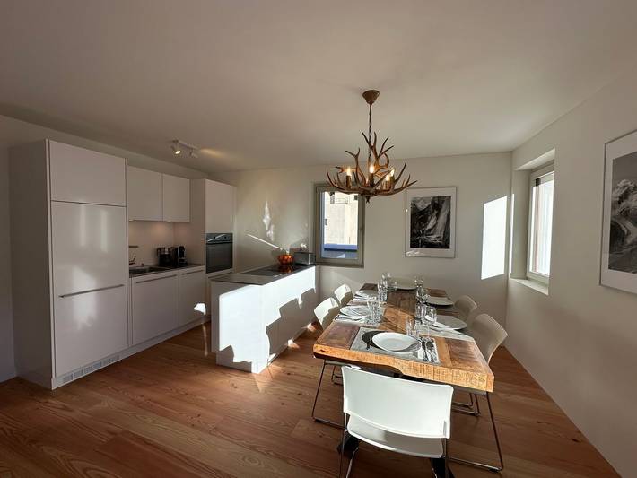 Ferienwohnung für 6 Personen, mit Balkon und Sauna in Zuoz - 2