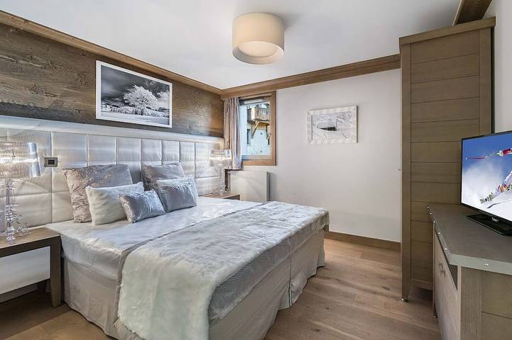 Ganze Wohnung, Modernes 4-Zimmer-Apartment in Courchevel 1550, mit WIFI und Parkplatz in Saint-Bon-Tarentaise, Courchevel