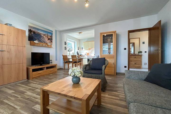 Ferienwohnung für 4 Personen, mit Balkon und Sauna in Duhnen, Cuxhaven