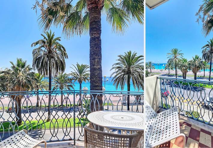 Appartement entier, N&J - Promenade Du Sud - Vue mer in Nice, Côte méditerranéenne (France)