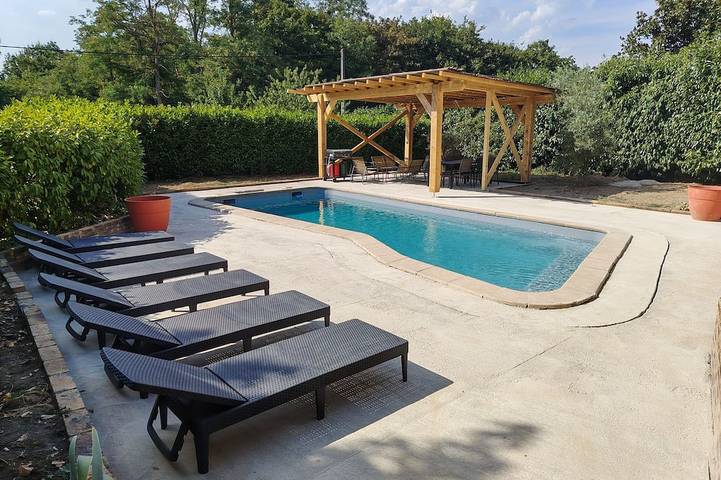 Maison de vacances pour 9 personnes, avec Terrasse et Jardin