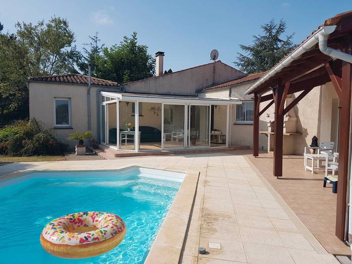 Ferienhaus für 10 Personen, mit Garten in der Charente-Maritime