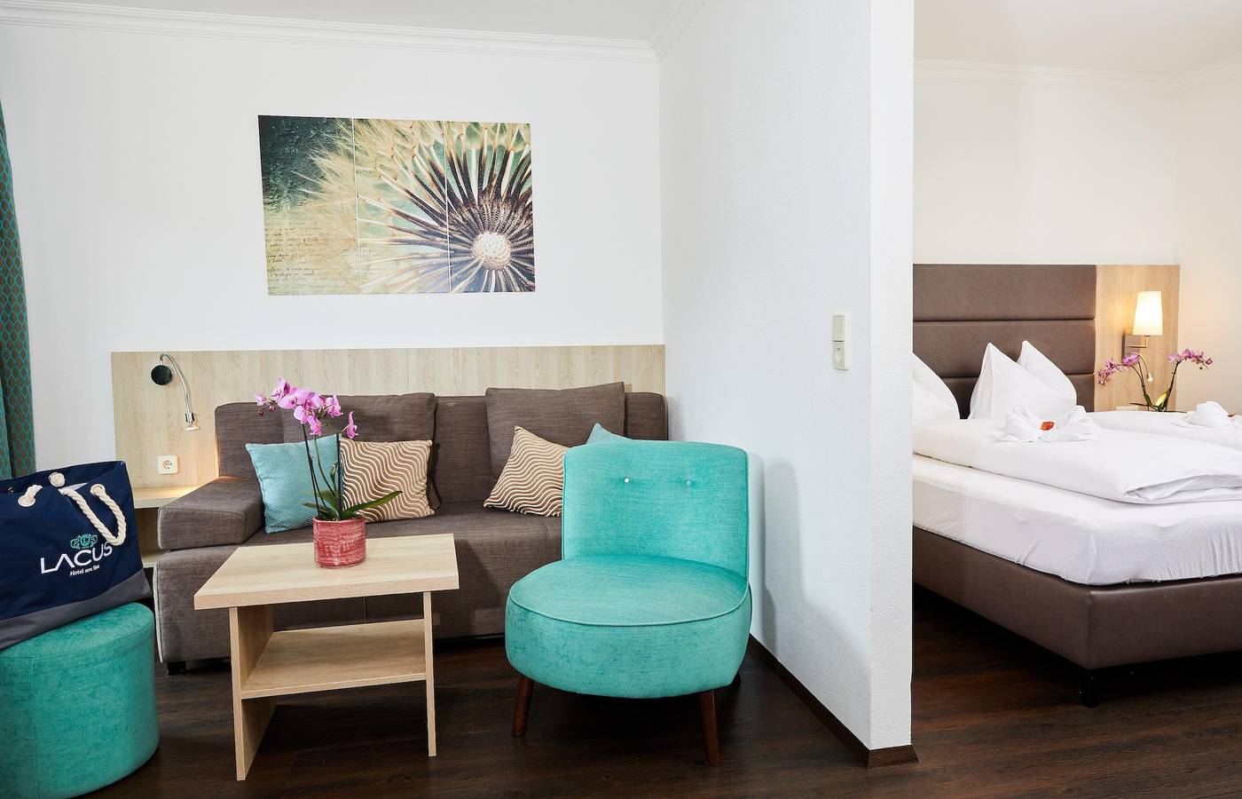 Junior suite, toilet en bad/douche gescheiden, noord in Gailtaler Alpen, Weissensee