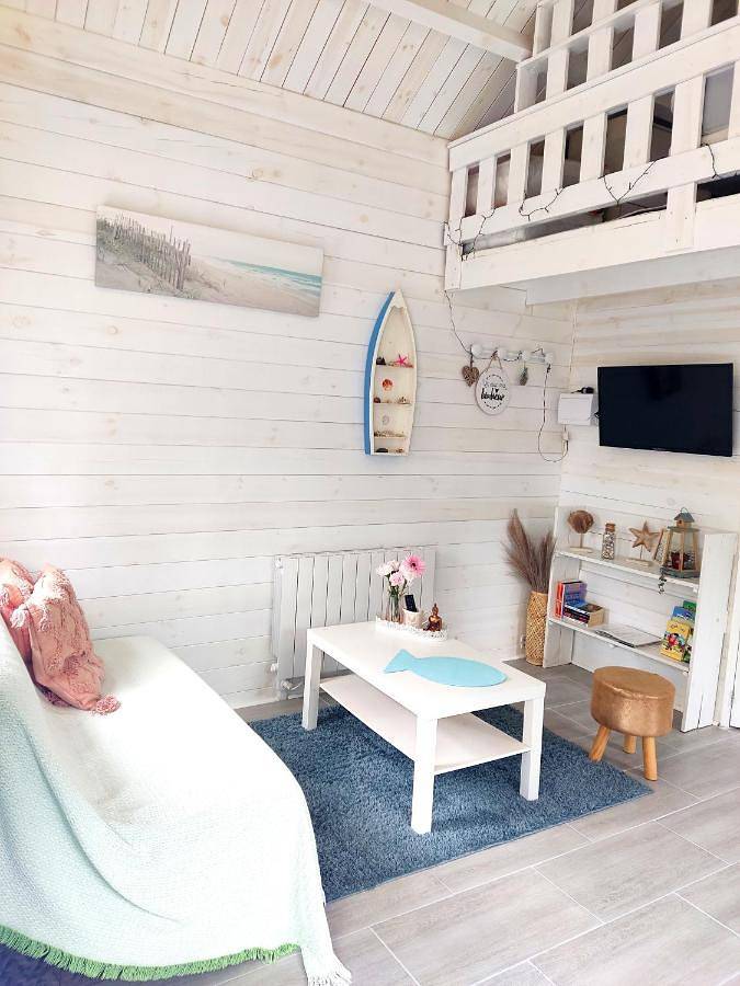 Chalet pour 2 personnes, avec terrasse et vue