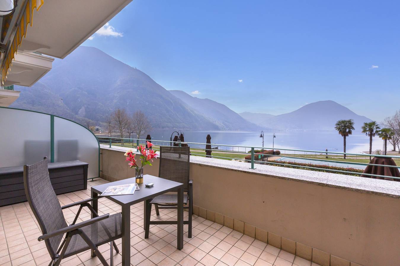 Ganze Wohnung, Ferienwohnung für 4 Personen mit Seeblick in Porlezza, Gemeinde Porlezza