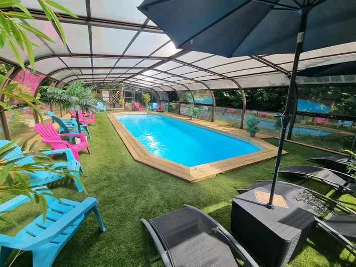 Apartamento de vacaciones para 2 personas, con jardín y piscina - 1