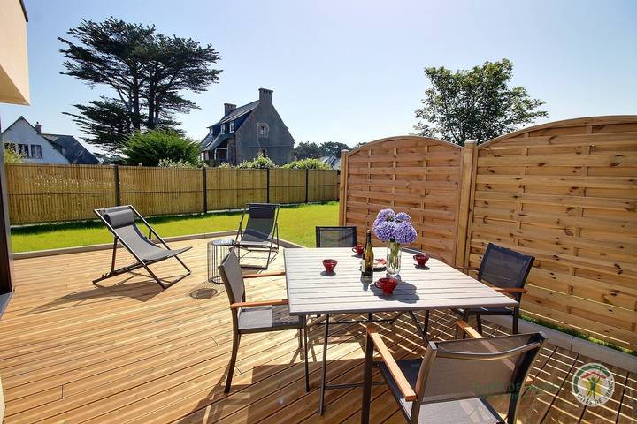 Gîte pour 4 personnes, avec terrasse et jardin dans Coz-Pors - 4