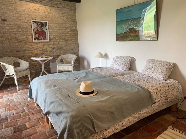 Chambre avec petit déjeuner pour 2 personnes, avec piscine et jardin dans le Cher - 4