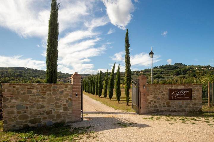 Bungalow per 2 persone, con terrazza e piscina nonché giardino, con animali domestici in Umbria