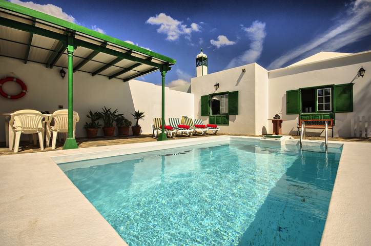 Chalet para 4 personas, con terraza y jardín en Lanzarote - 2