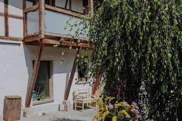 Ferienwohnung für 4 Personen, mit Balkon in Ilmenau