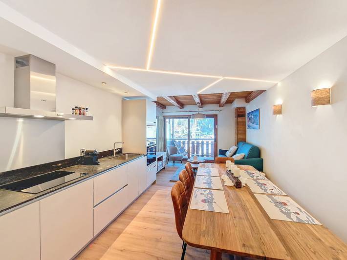 Gîte pour 6 personnes, avec balcon dans Office De Tourisme De La Clusaz - 4