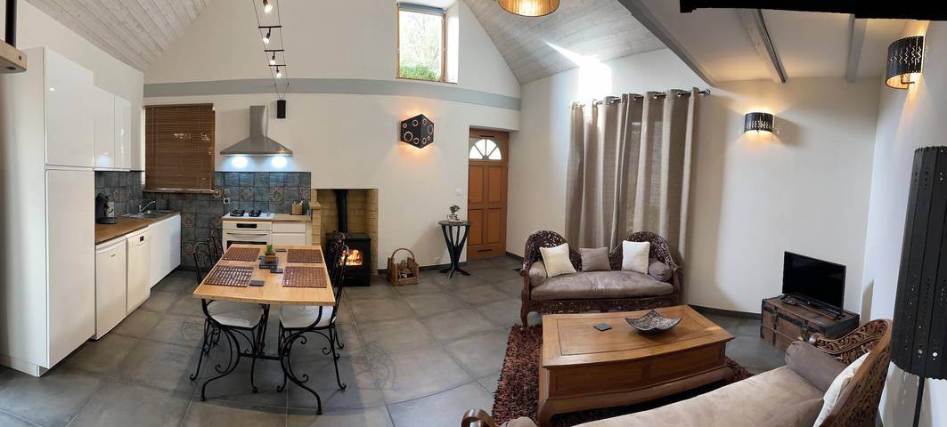 Gîte pour 4 personnes, avec jardin et terrasse à Saint-Gravé