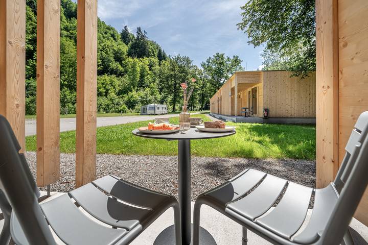 Appartement de vacances entier, Apartment am Camping Dornbirn - 1/7 Hochälpelekopf in Dornbirn, Bodensee-Vorarlberg