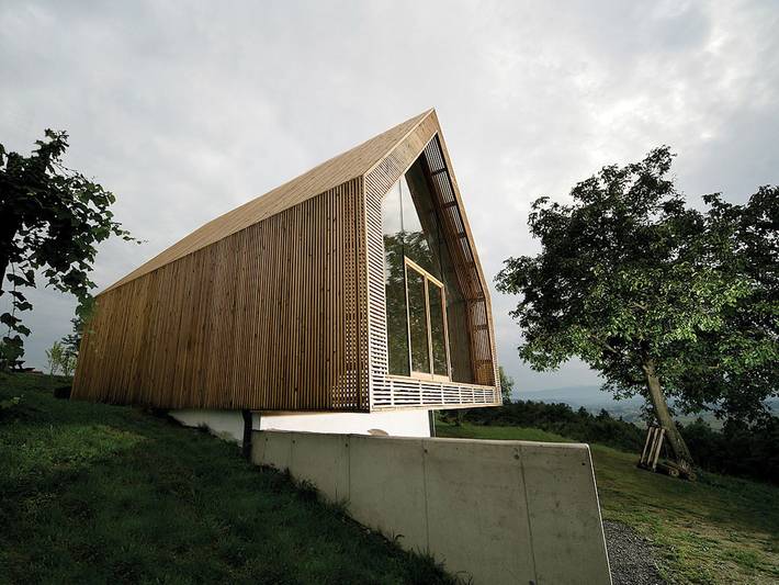 Bungalow für 2 Personen, mit Terrasse und Garten sowie Ausblick in der Steiermark