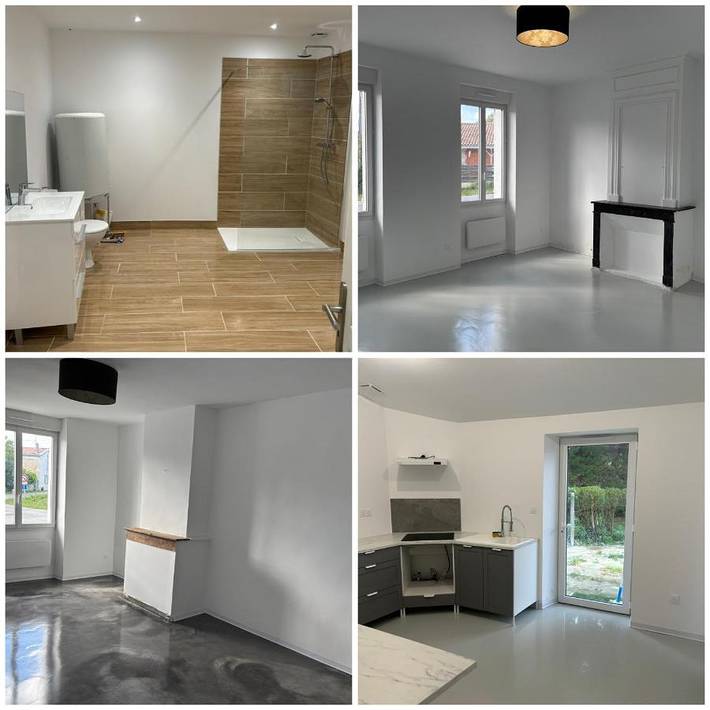 Location de vacances pour 4 personnes, avec terrasse et jardin, animaux acceptés à Saint-Germain-d'Esteuil