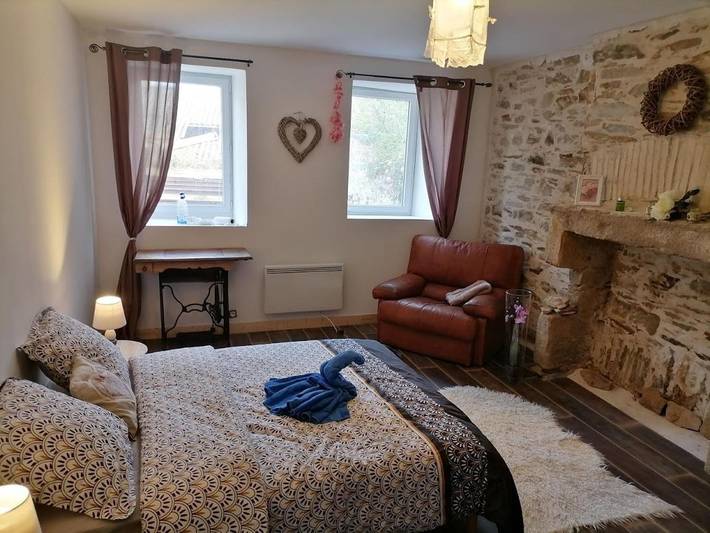 Chambre d’hôte pour 2 personnes, avec Terrasse et Vue