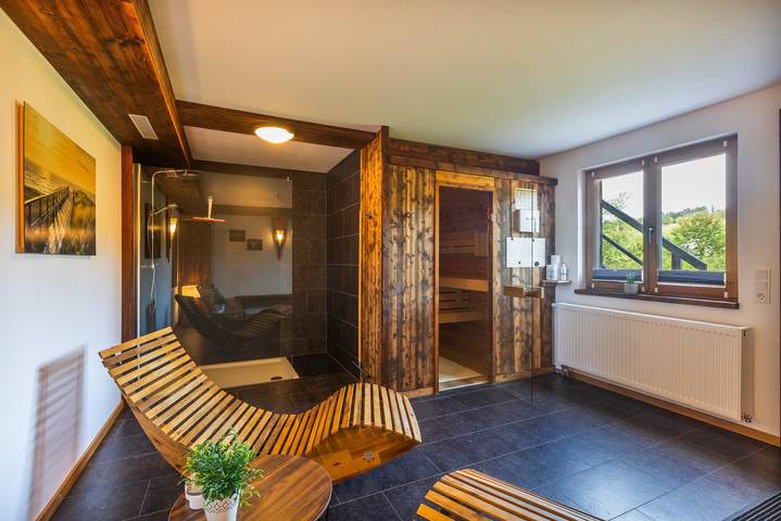 Ferienhaus für 4 Personen, mit Balkon und Garten sowie Sauna am Vogelsberg Region - 2