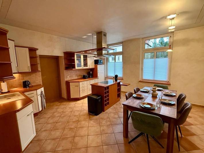 Ferienwohnung für 5 Personen, mit Garten und Sauna sowie Ausblick in Sondershausen - 4
