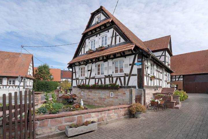 Chambre d’hôtes « Les Coquelicots » avec terrasse partagée et Wi-Fi in Seebach (homonymie), Région de Wissembourg