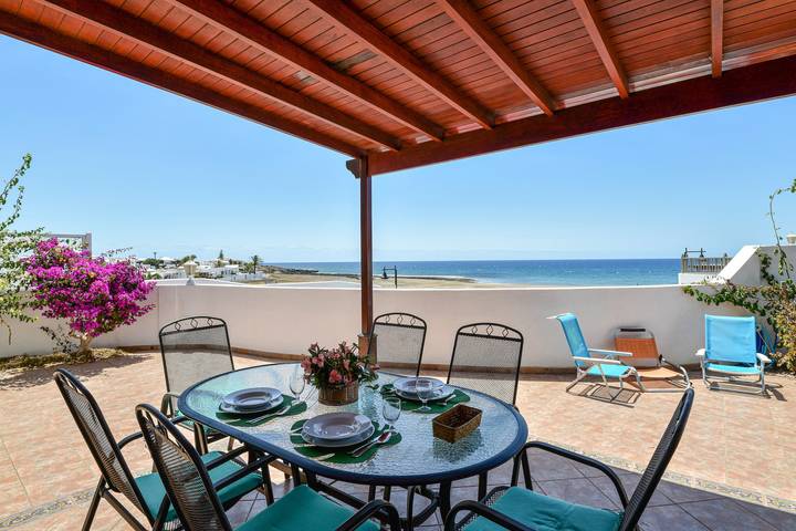 Location de vacances pour 6 personnes, avec bassin pour enfant, animaux acceptés à Arrecife - 4