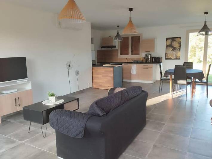 Maison de vacances pour 6 personnes, avec terrasse et vue - 1