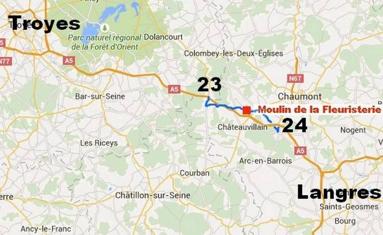 Location de vacances pour 3 personnes, avec jardin et vue à Orges - 4