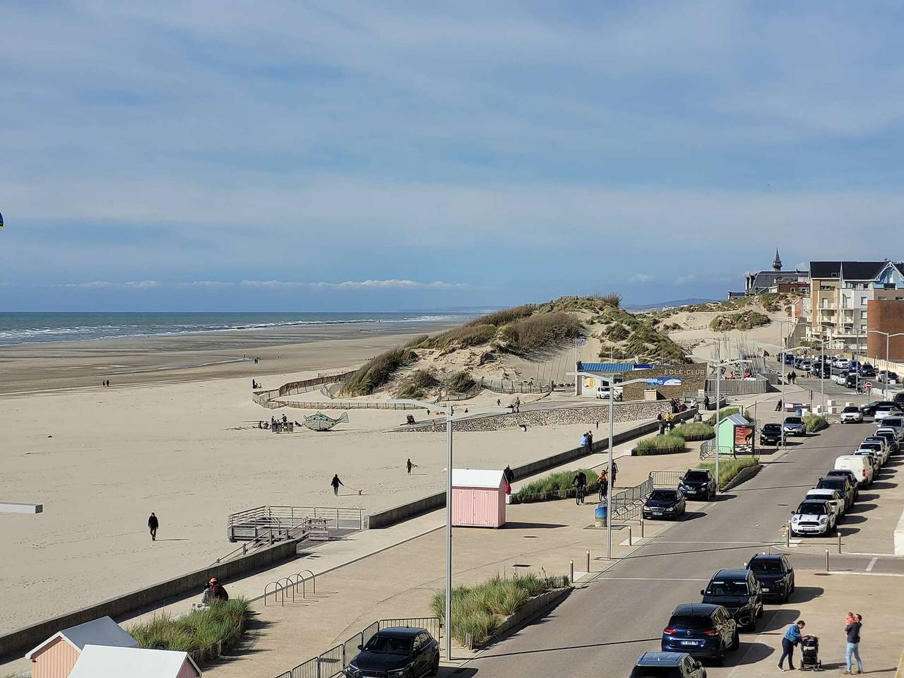 Apartamento entero, Encantador T2 en Berck-sur-Mer con balcón frente al mar in Berck Plage, Berck