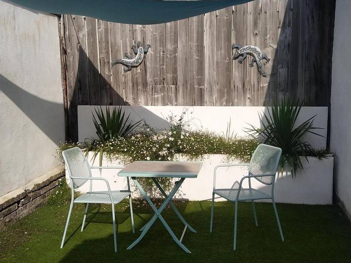 Appartement de vacances pour 2 personnes, avec jardin et terrasse