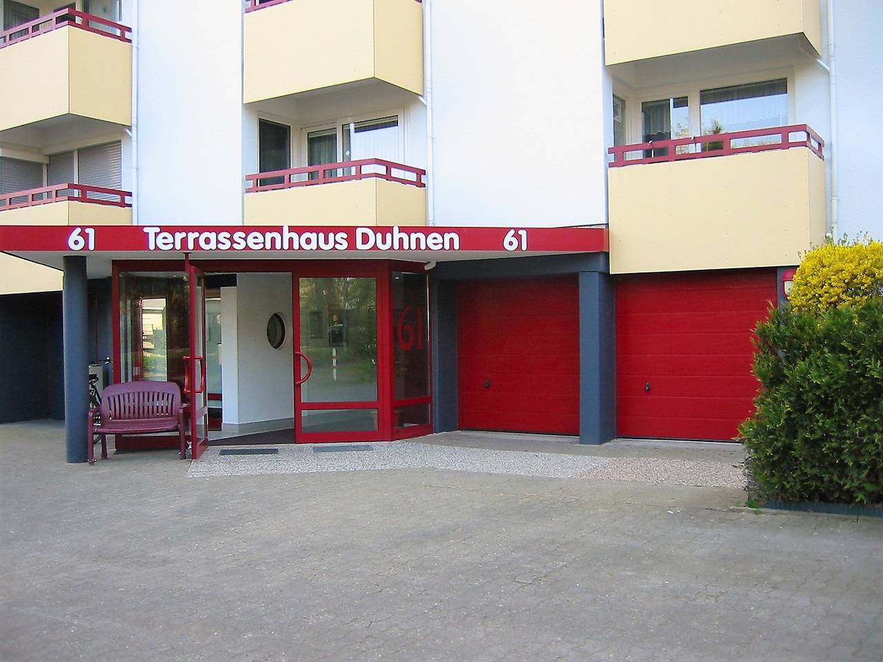 Terrassenhaus - 1-Raum-Ferienwohnung 50 in Duhnen, Cuxhaven