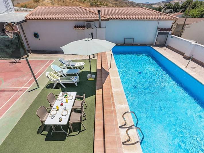 Casa de vacaciones para 4 personas, con Terraza y Jardín en Alhama - 2