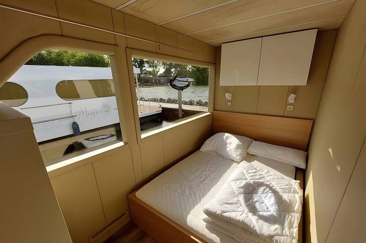 Hausboot für 4 Personen, mit Sauna an der Müritz - 3