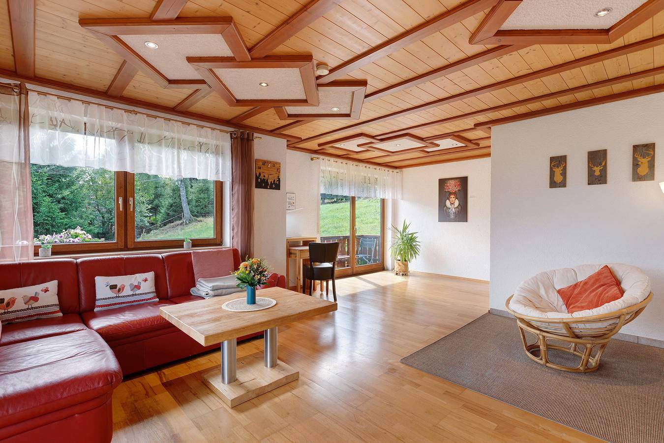 Ganze Wohnung, Ferienwohnung 'Ursprung' mit Balkon und Wi-Fi in Sankt Georgen im Schwarzwald, Mittlerer Schwarzwald