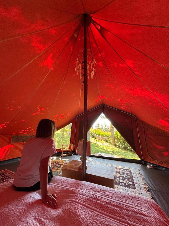 Tent in Penna San Giovanni, Macerata Provinz