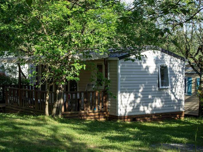 Mobil home pour 4 personnes, avec Bassin pour enfant à Berrias-et-Casteljau - 2