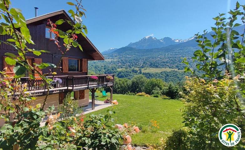 Maison de vacances pour 2 personnes, avec Terrasse ainsi que Jardin et Vue à Saint-Martin-d'Uriage