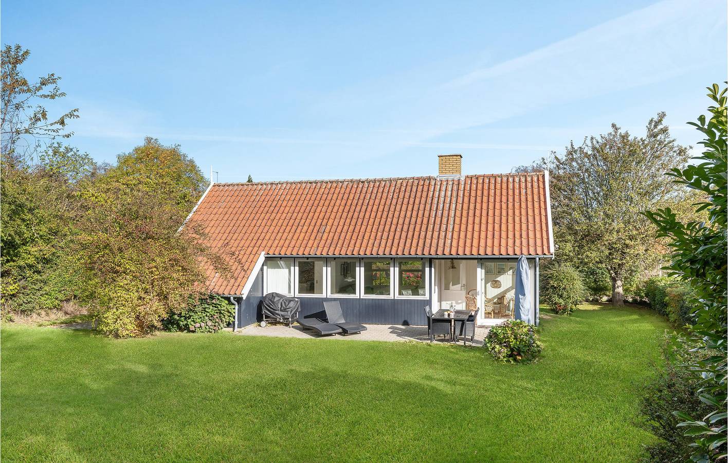 Ferienhaus für 4 Personen mit Terrasse in Gudhjem, Bornholm