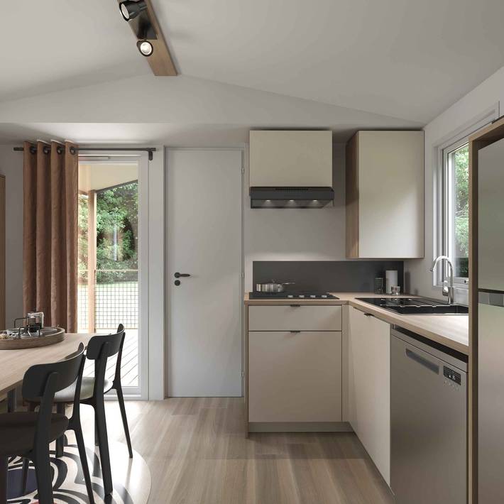 Caravane pour 4 personnes, avec piscine dans Vignemont - 3