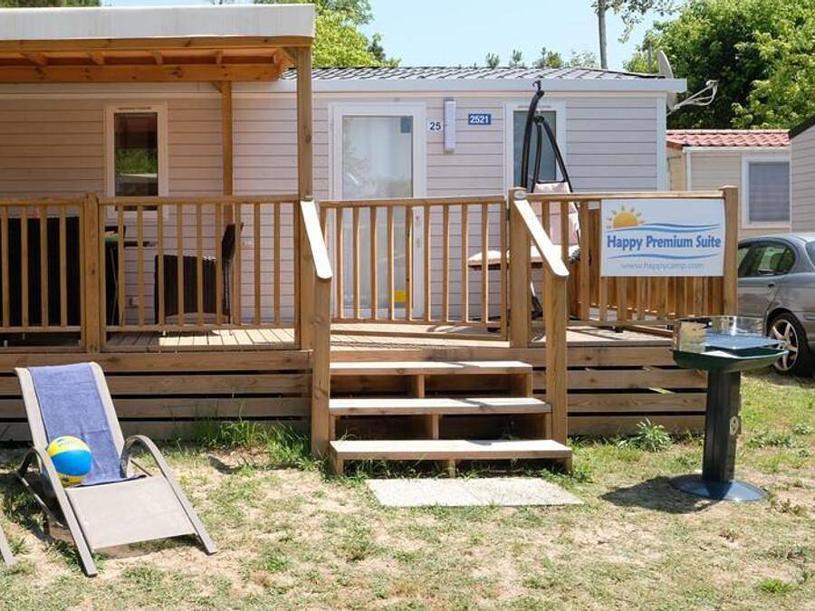 Camping Residence Village - Mobilheim 6 personen - Happy Premium Suite in Lido di Jesolo, Venedig Provinz