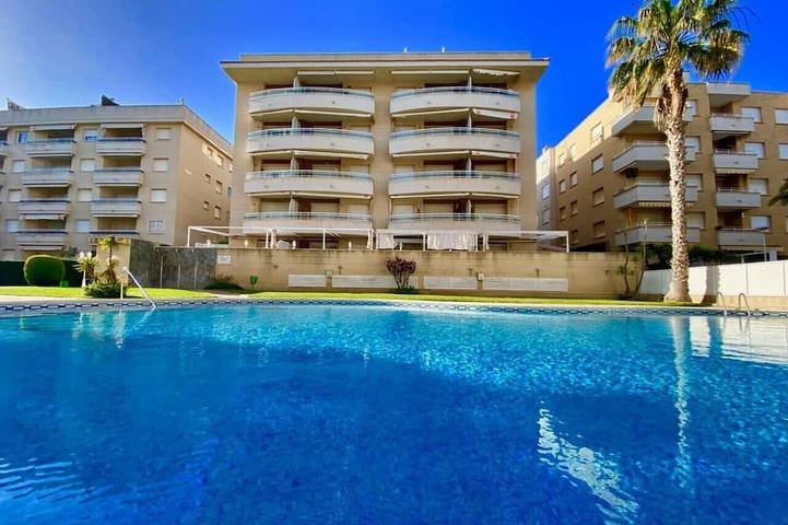 Ferienwohnung für 7 Personen, mit Garten und Balkon sowie Pool, mit Haustier - 1