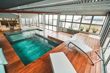 Maison d’hôte pour 2 personnes, avec piscine et terrasse ainsi que jardin et vue à Le Tampon (Réunion)