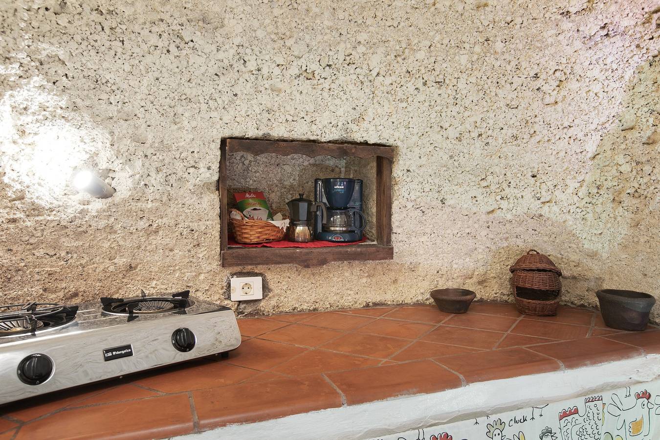 Casa "Casas Cueva Alfer 2" con vistas al mar, jardín y Wi-Fi; admite mascotas in Fasnia, Tenerife Sur