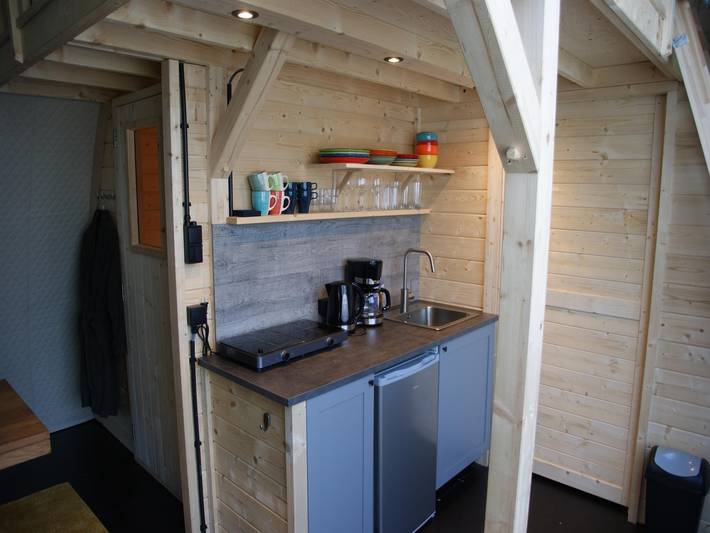 Camping für 2 Personen, mit Sauna und Garten in Drenthe - 3